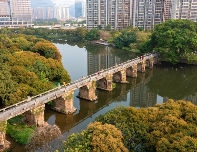 延寿古桥。许金珊摄