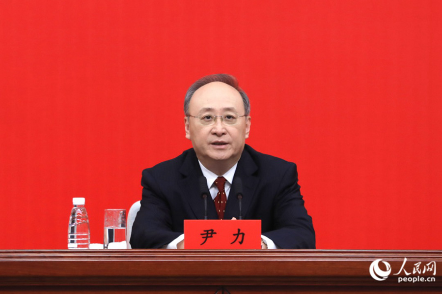 尹力。人民网 陈永整摄